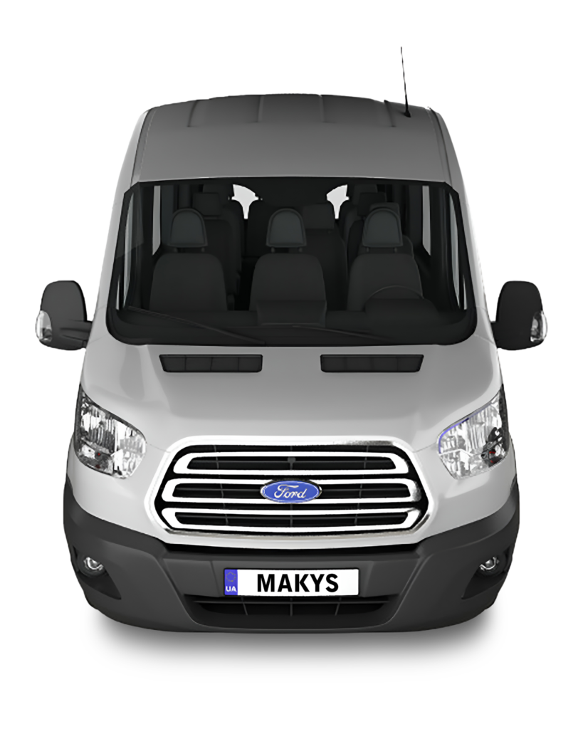 makys van front view